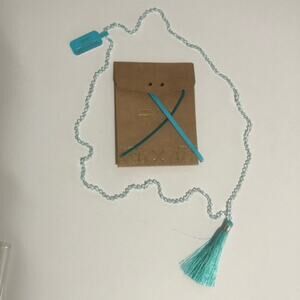 Shiraleah Chicago jewelry - Anthropologie - Nusa beaded necklace turquoise NEW